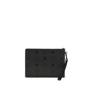 Mcm Men Aren Wristlet Pouch